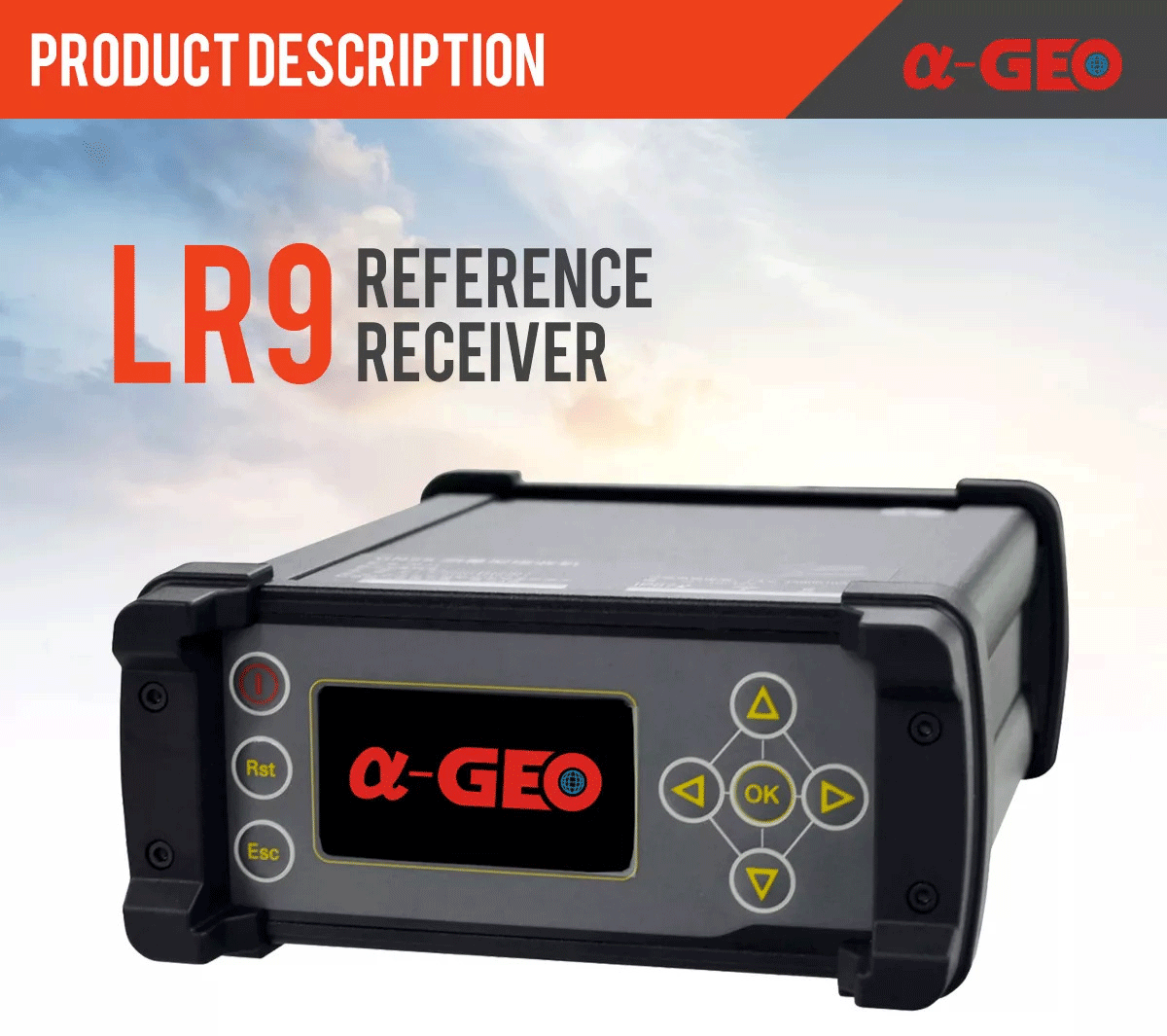 Alpha Geo LR9 CORS Station